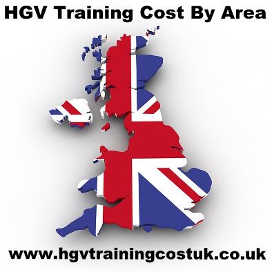 HGV Training Cost By Area UK